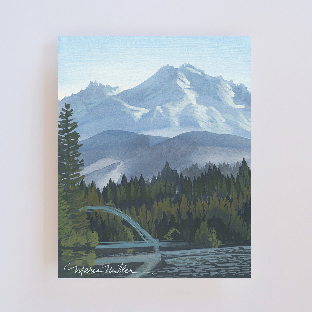 Blue Bridge Lake Siskiyou