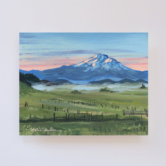 Misty Mountain Morning