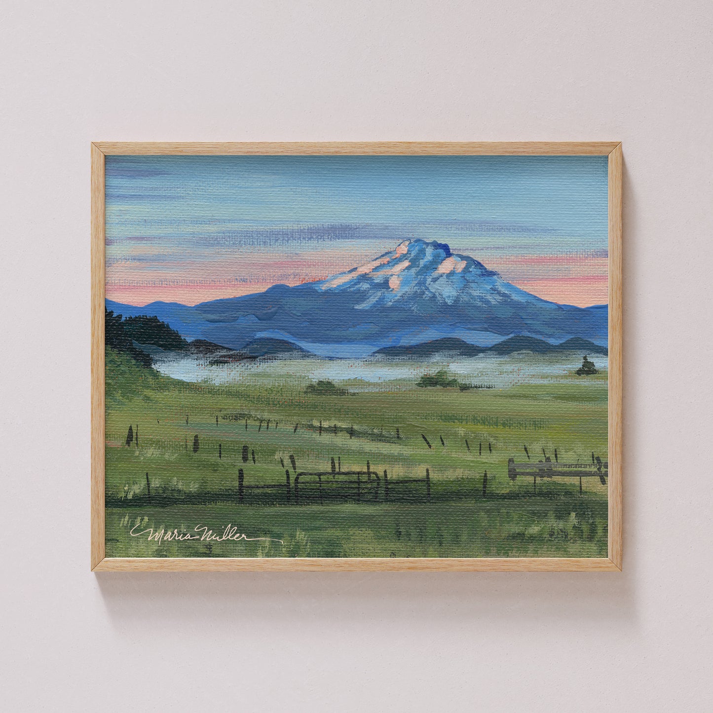 Misty Mountain Morning