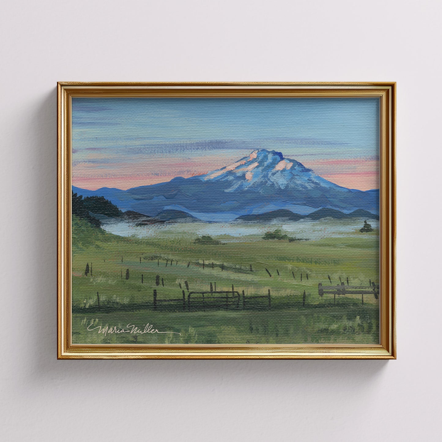 Misty Mountain Morning