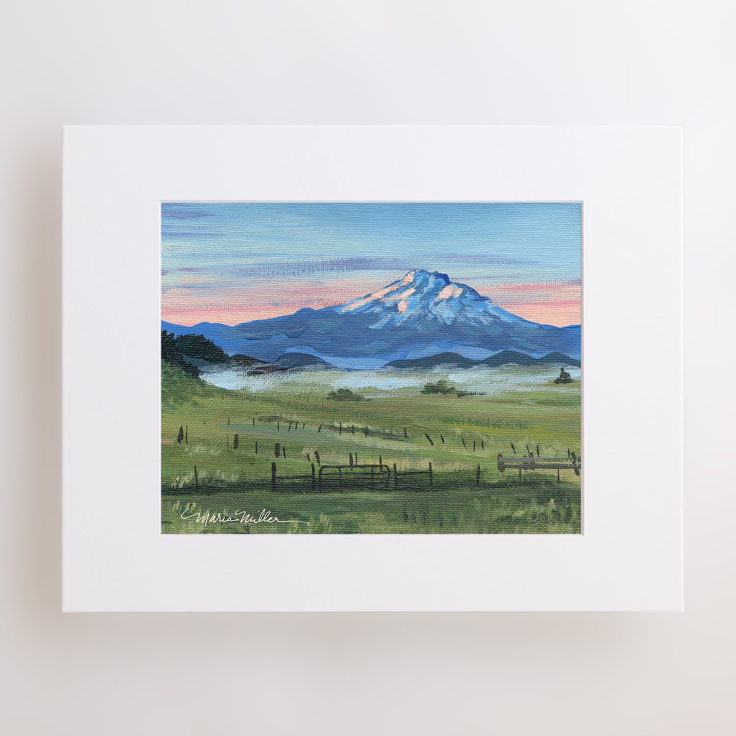 Misty Mountain Morning