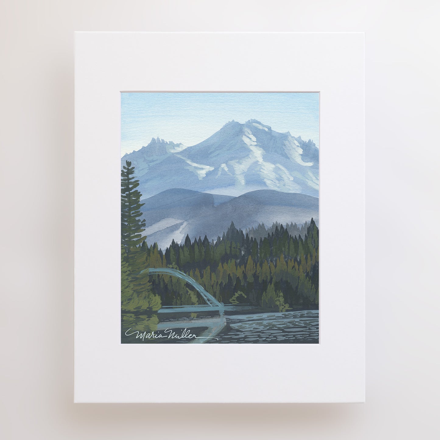 Blue Bridge Lake Siskiyou