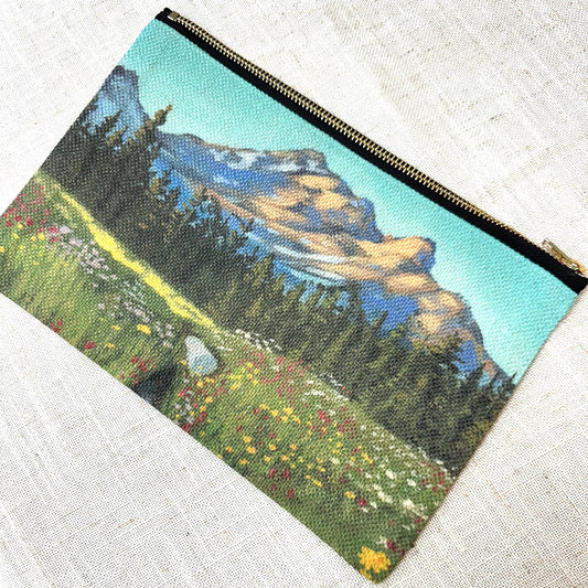 Magic Meadow Zipper Pouch